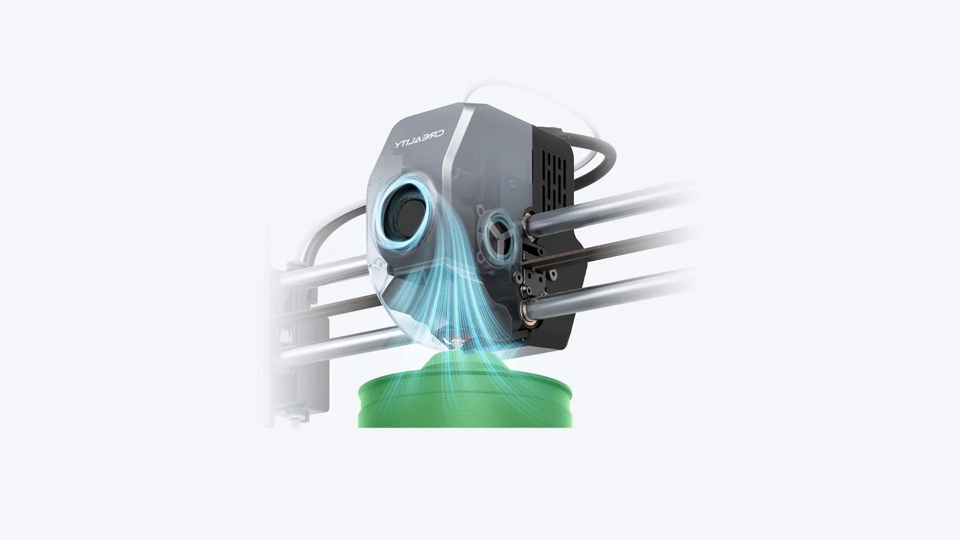 Ventilacion de capa para impresora 3D