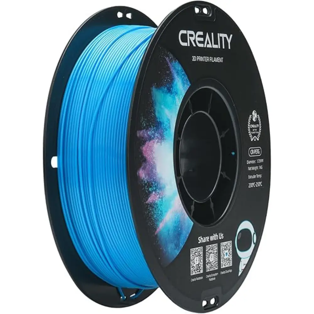 Creality - Filamento PETG Azul eléctrico CR Series 1.75mm 1kg