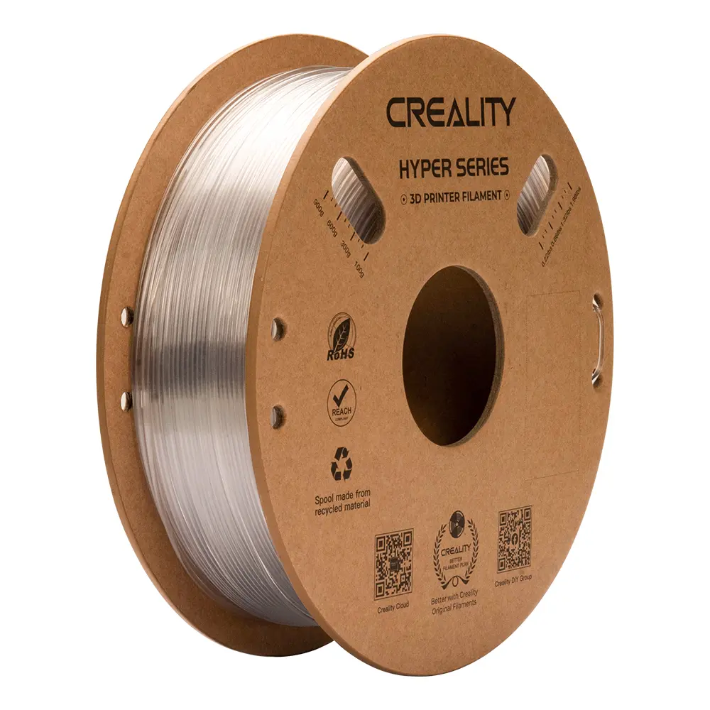 Creality - Filamento Hyper PETG Transparente 1.75 mm 1 kg