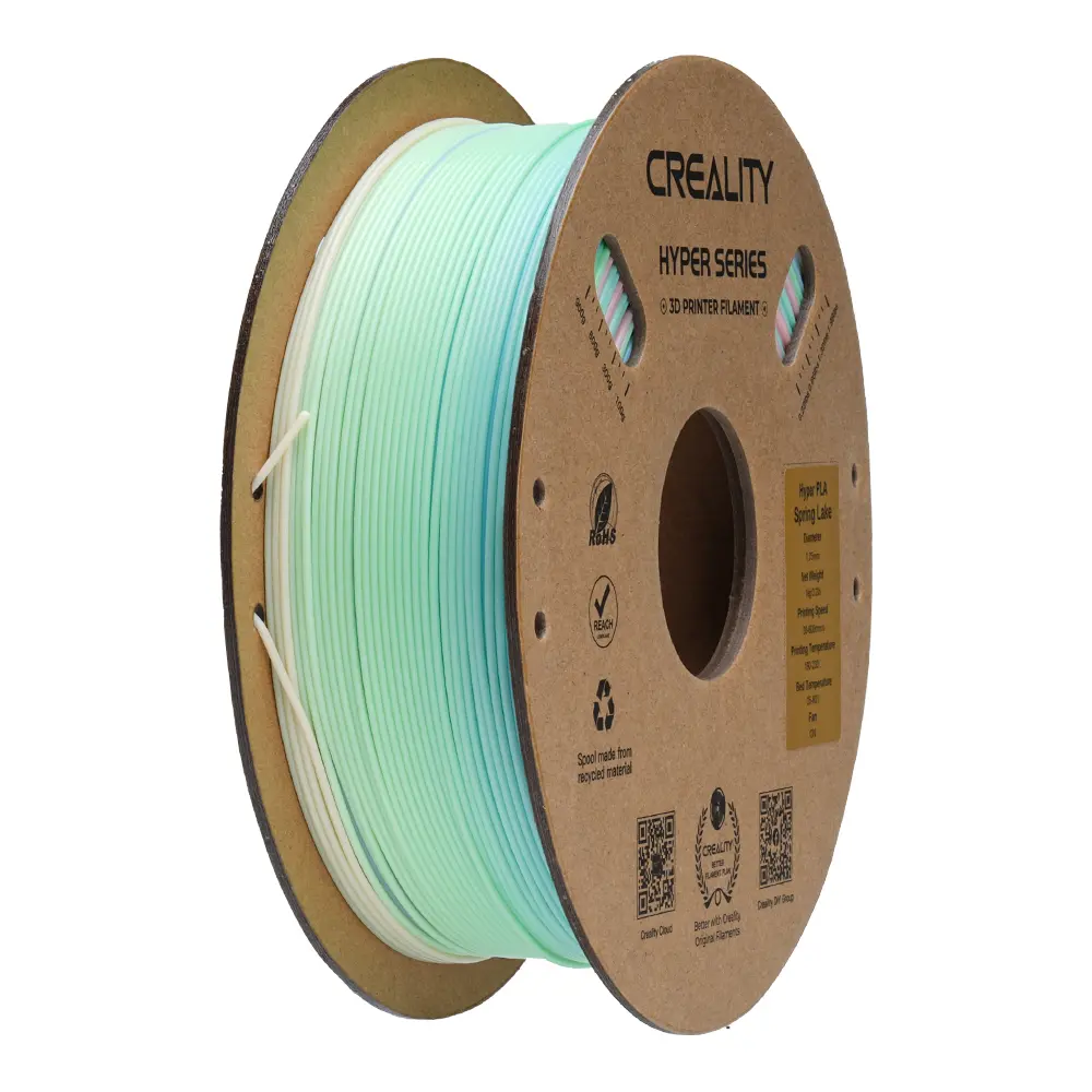 [3301010424] Creality - Filamento Hyper PLA Arcoíris Lago Primaveral 1.75 mm 1 kg