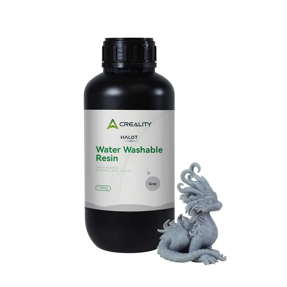 Creality - Resina Water Washable Gris HALOT Series 1 kg 