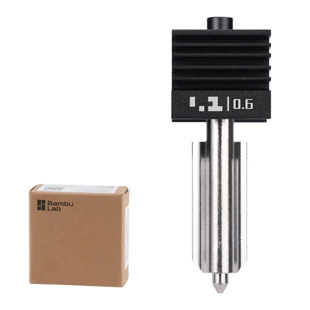 Bambu Lab - Kit de Hotend de Acero Endurecido de Alto Flujo para H2D, H2S y P2S 0.6mm FAH031