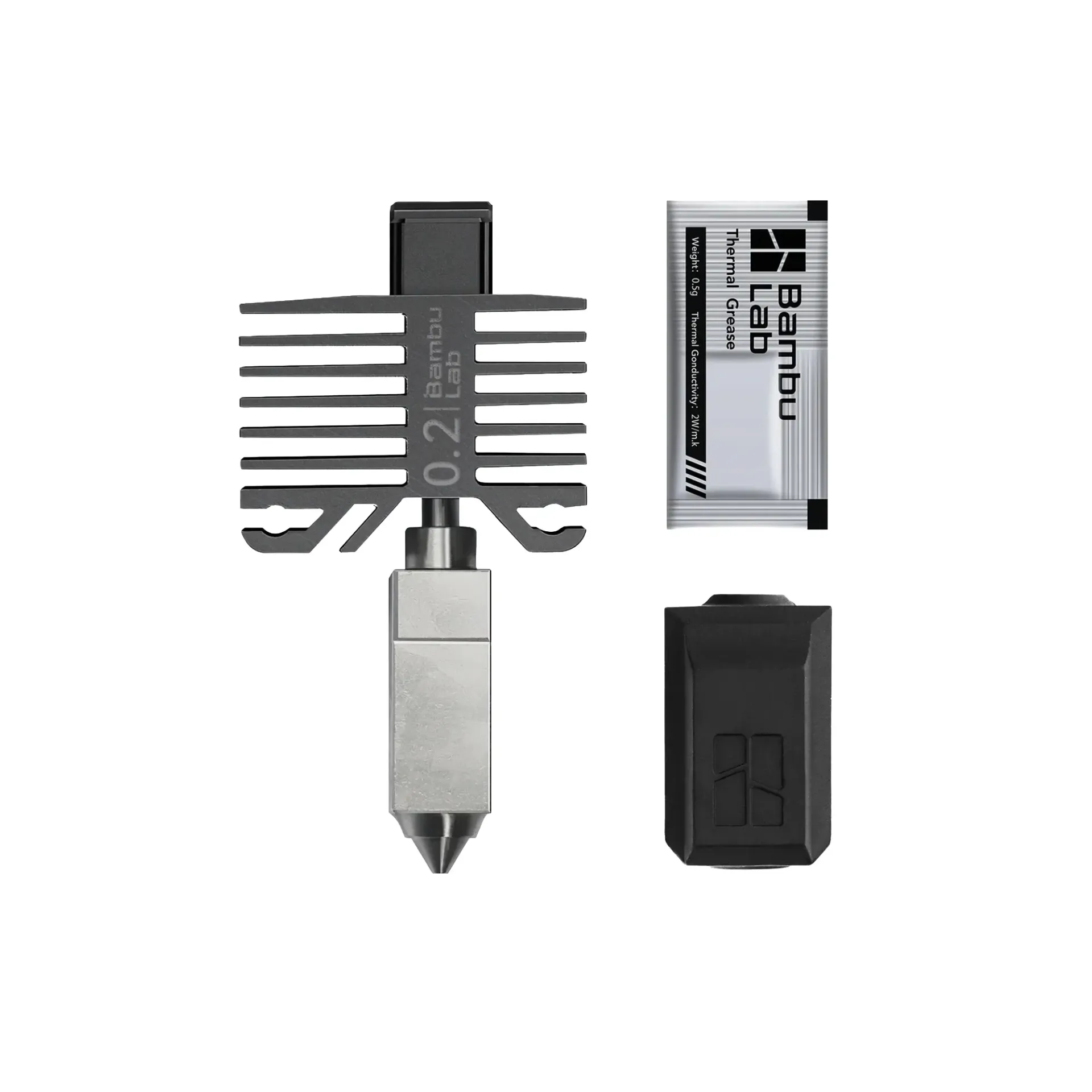 Bambu Lab - Hotend Acero Inoxidable 0.2mm FAH004-N-1