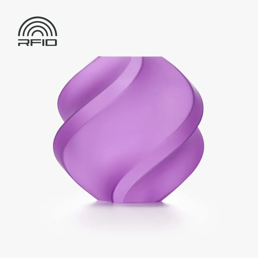 [A17-P0-1.75-1000-SPL] Bambu Lab - Filamento PLA Translúcido Morado
