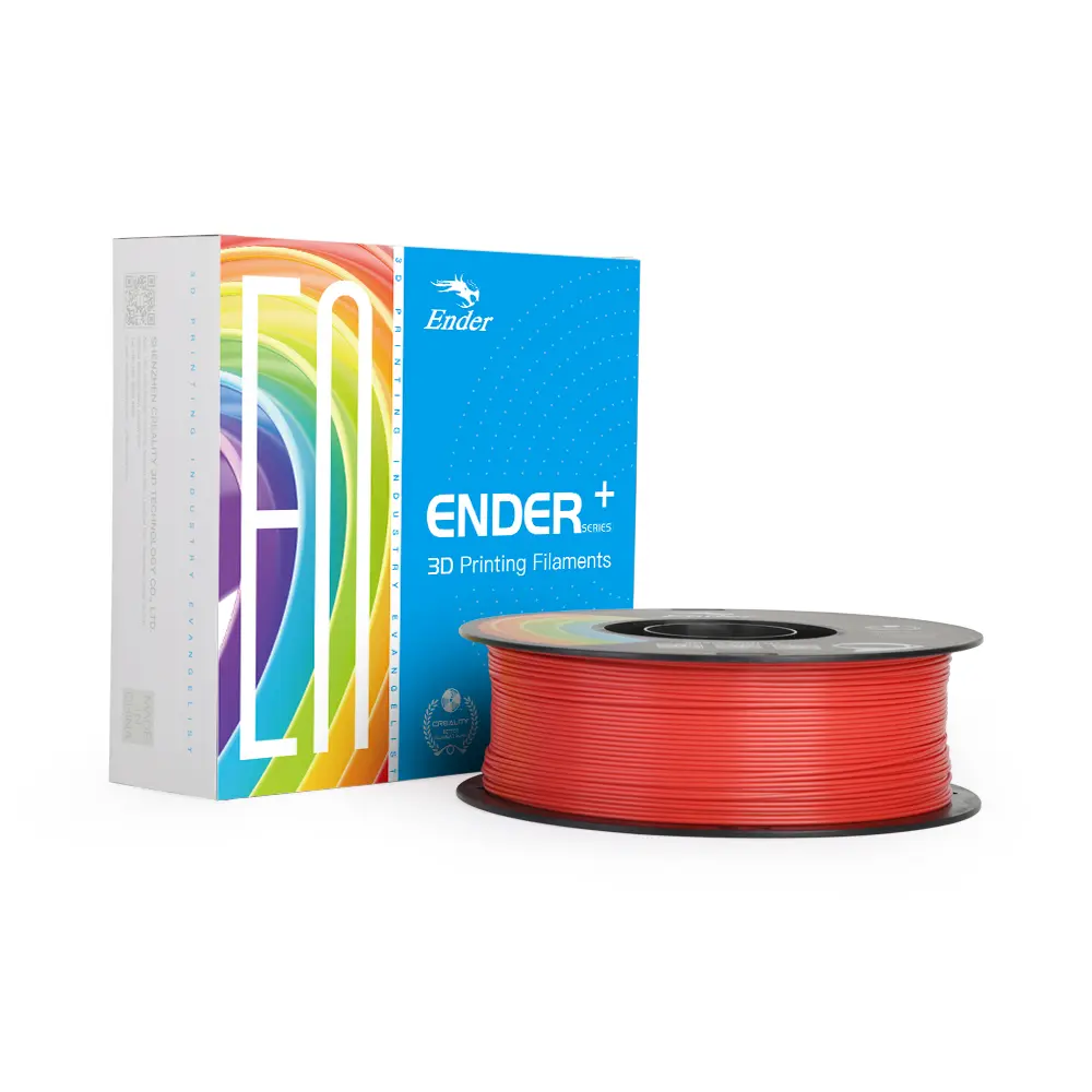 Creality - Filamento PLA+ Rojo Ender Series
