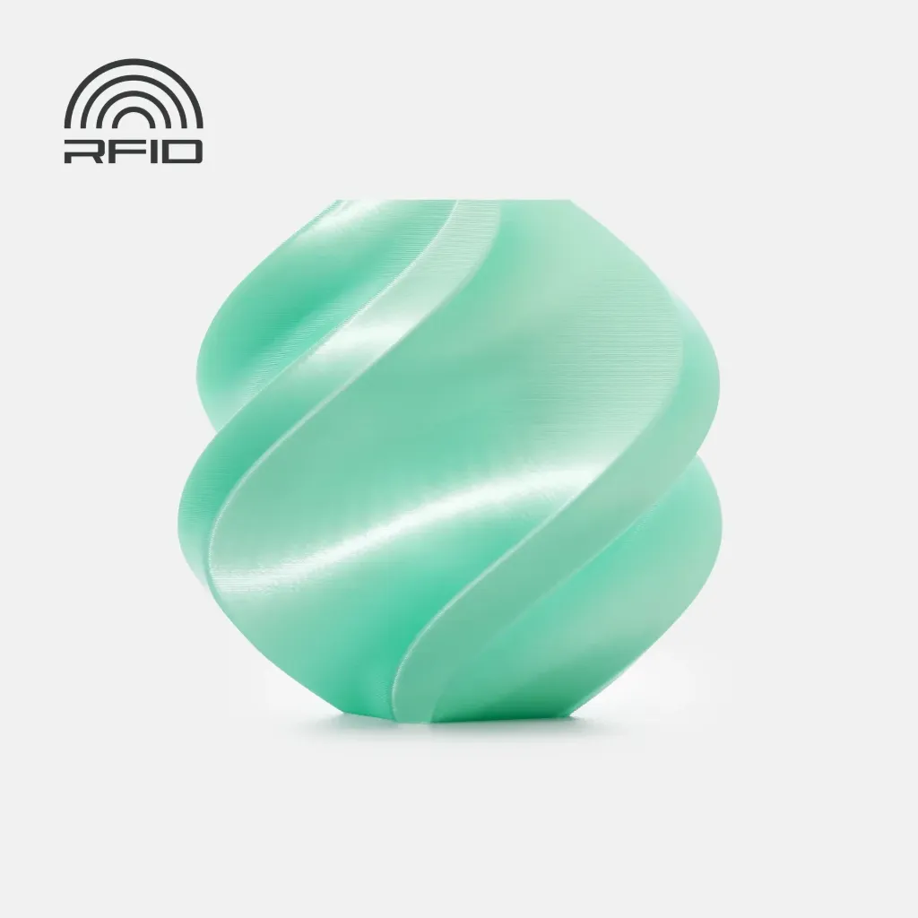 [A06-G1-1.75-1000-SPL] Bambu Lab - Filamento PLA Silk+ Menta
