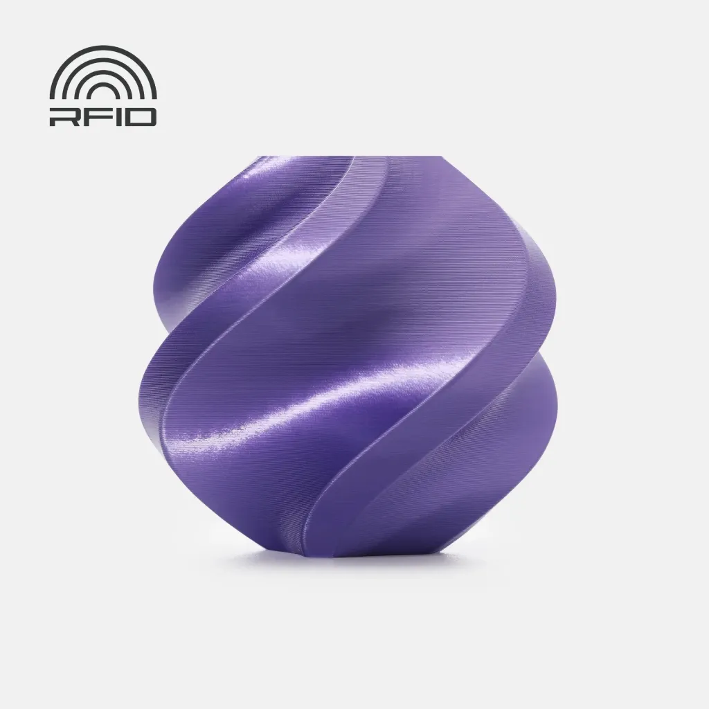 [A06-P0-1.75-1000-SPL] Bambu Lab - Filamento PLA Silk+ Morado