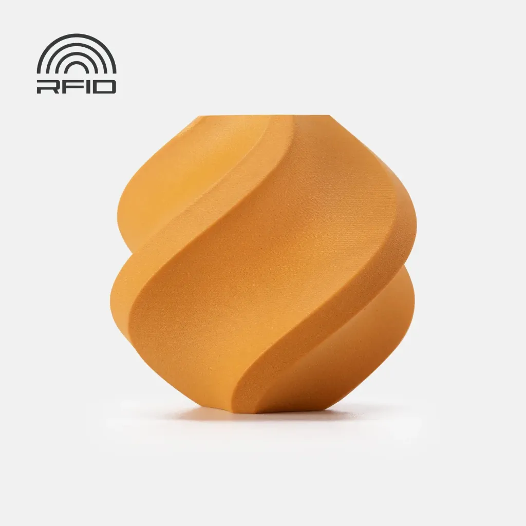 Bambu Lab - Filamento PLA Wood Amarillo Ocre