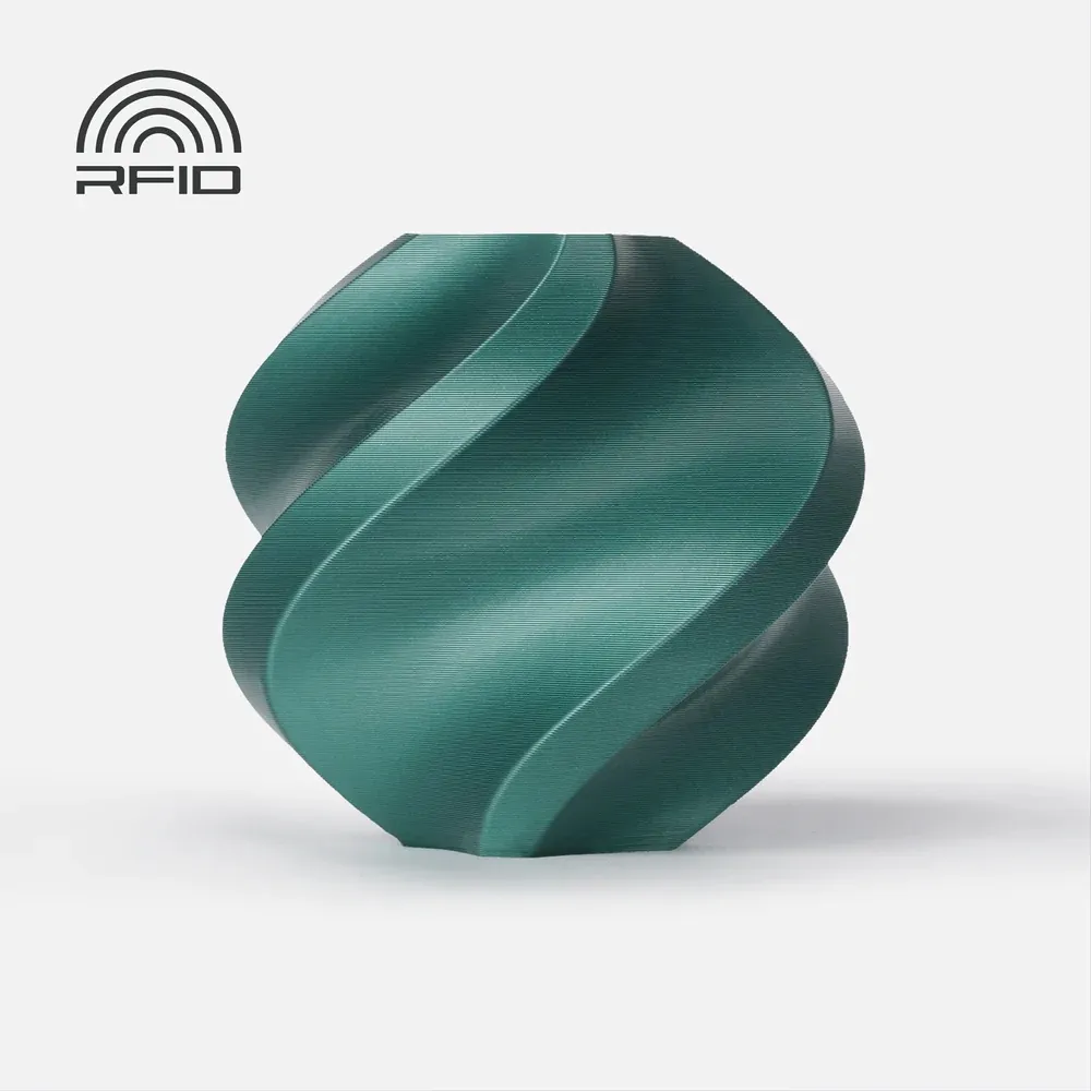 [A02-G2-1.75-1000-SPL] Bambu Lab - Filamento PLA Metal Verde Óxido Metálico