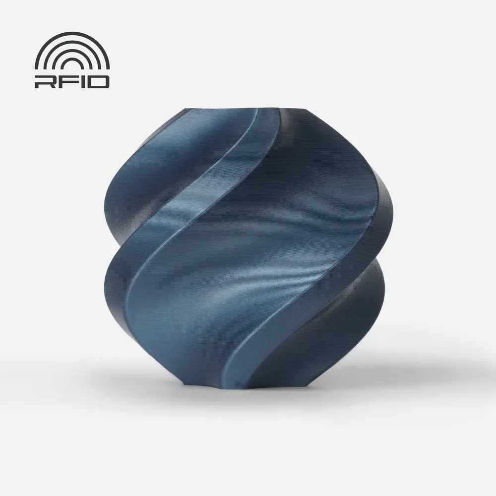Bambu Lab - Filamento PLA Metal Azul Cobalto Metálico