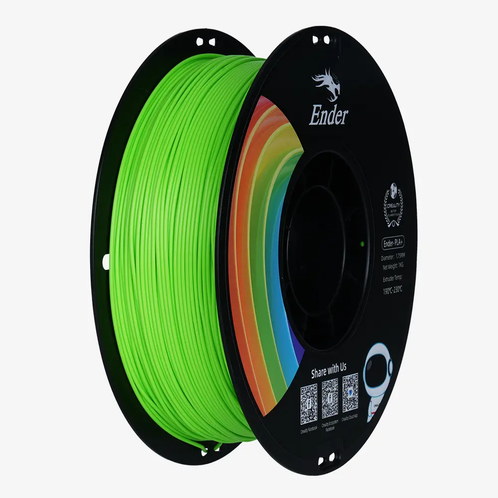 Creality - Filamento PLA+ Verde Manzana Ender Series