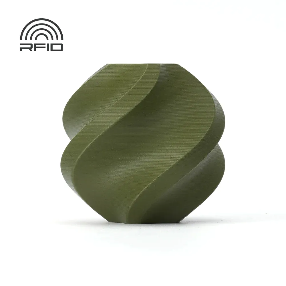 Bambu Lab - Filamento PLA Matte Verde Militar