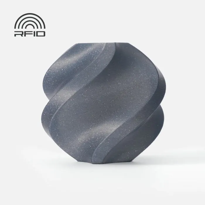 [A08-D5-1.75-1000-SPL] Bambu Lab - Filamento PLA Sparkle Gris Pizarra Brillante