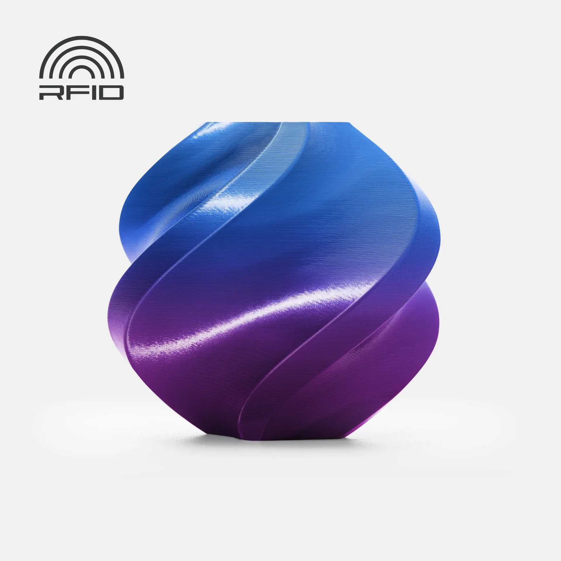 [A05-M4-1.75-1000-SPL] Bambu Lab - Filamento PLA Silk Morado Aurora
