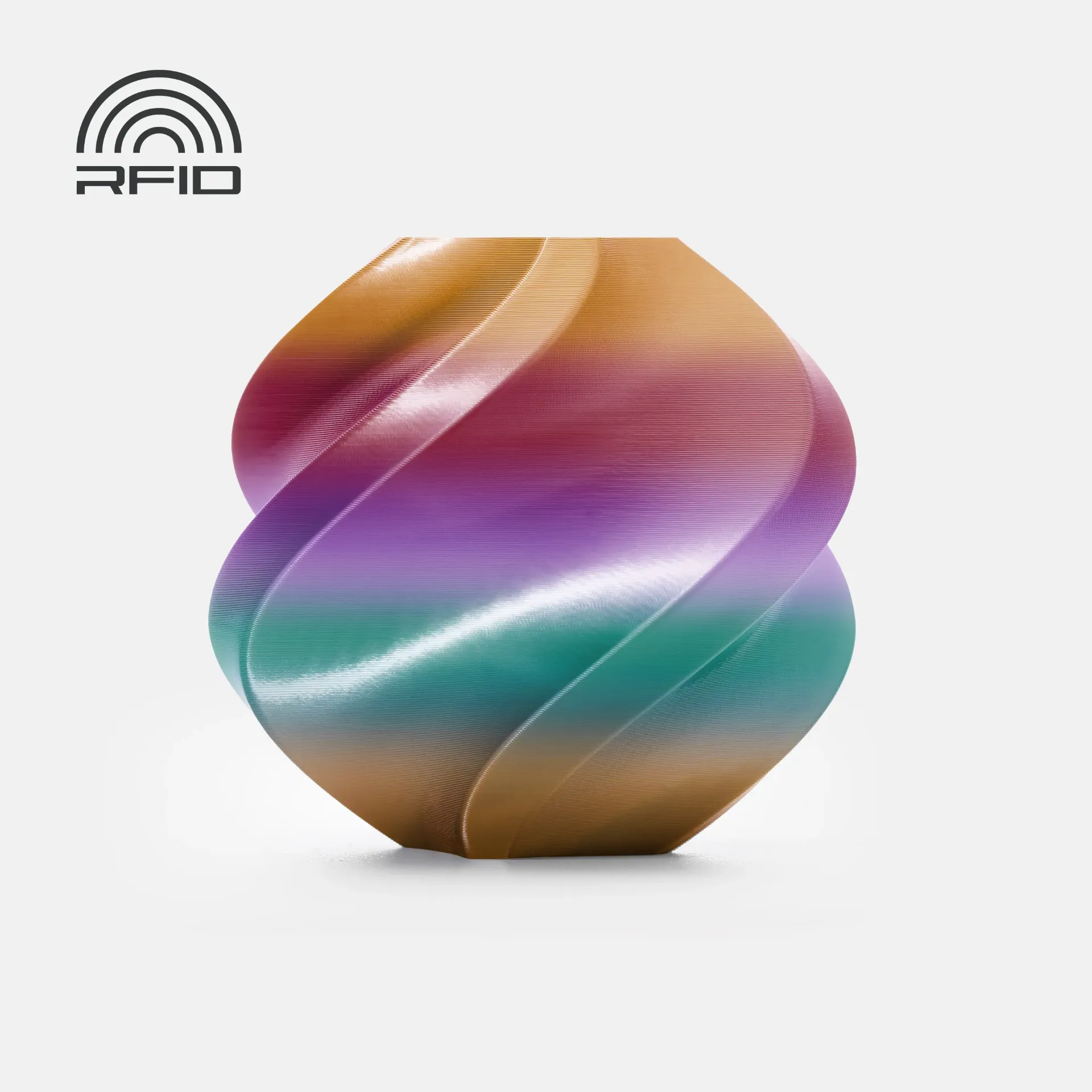 [A05-M8-1.75-1000-SPL] Bambu Lab - Filamento PLA Silk Resplandor del Alba