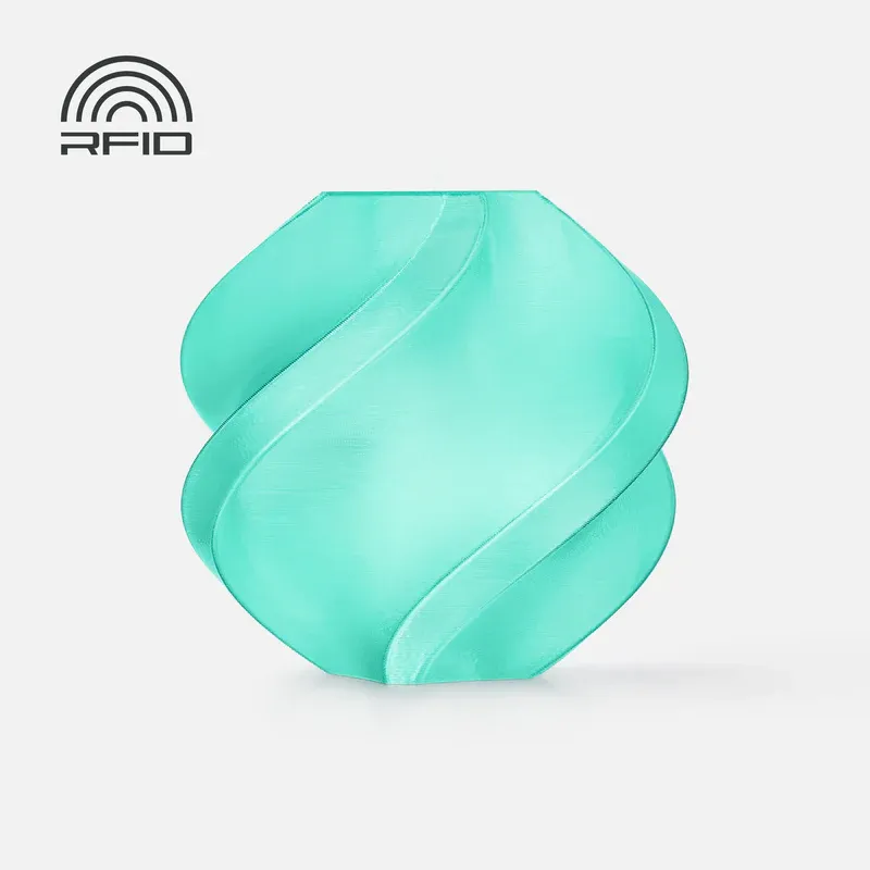 Bambu Lab - Filamento PETG Translúcido Turquesa
