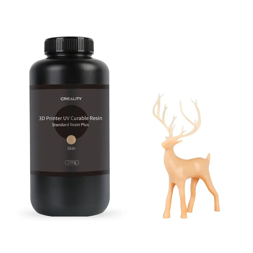 Creality - Resina Estándar Rígida Plus Rojo Transparente