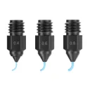 Creality - Kit 8 Boquillas Acero Endurecido para Ender 5 Max (4x0.4, 2x0.6, 2x0.8) - 4008030093