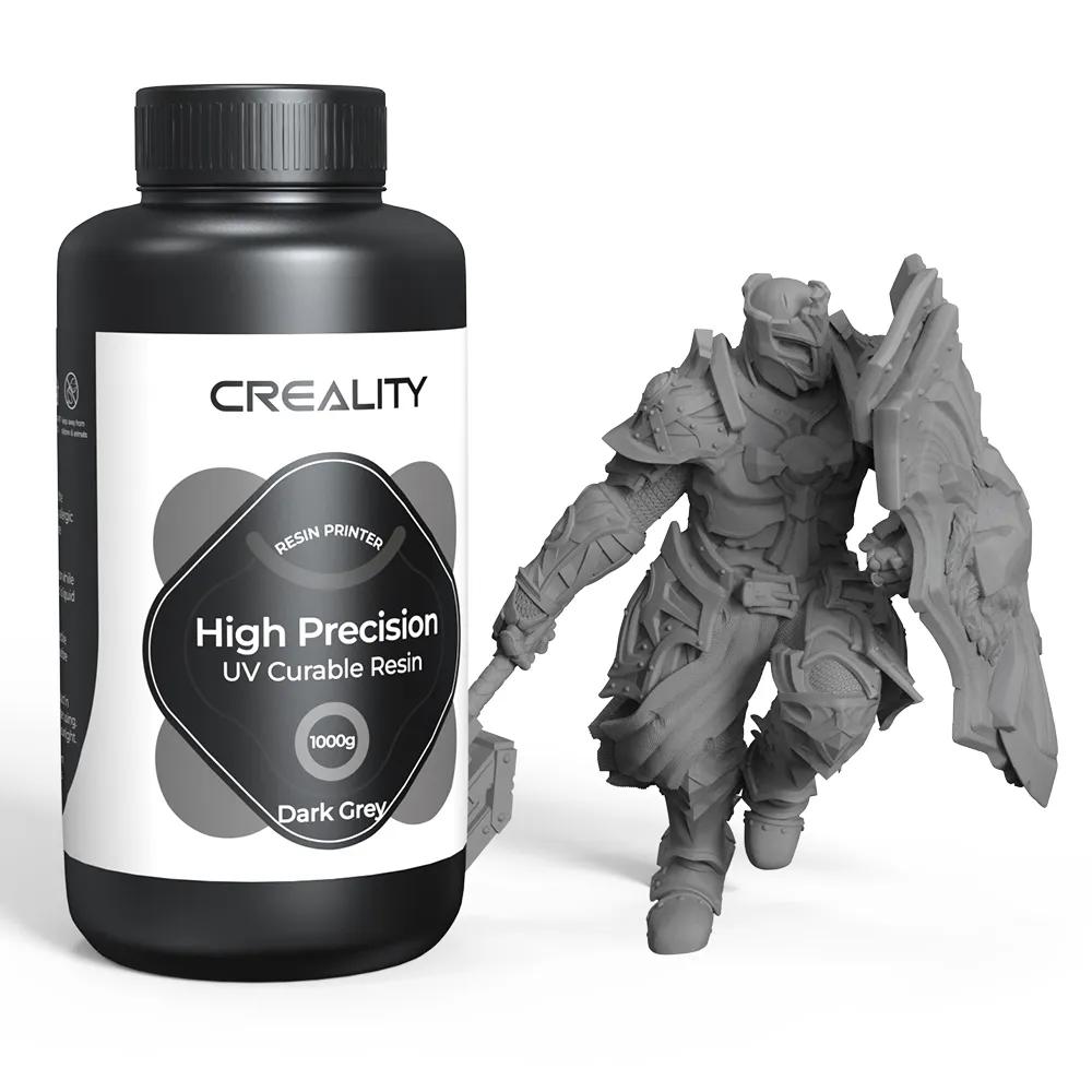 [3302190004] Creality - Resina de Alta Precisión Gris Cemento 1kg
