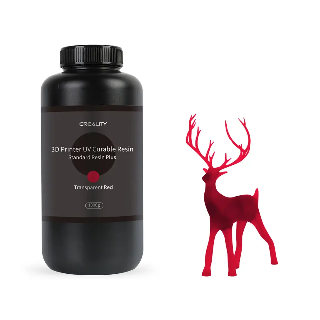 Creality - Resina Estándar Rígida Plus Transparente