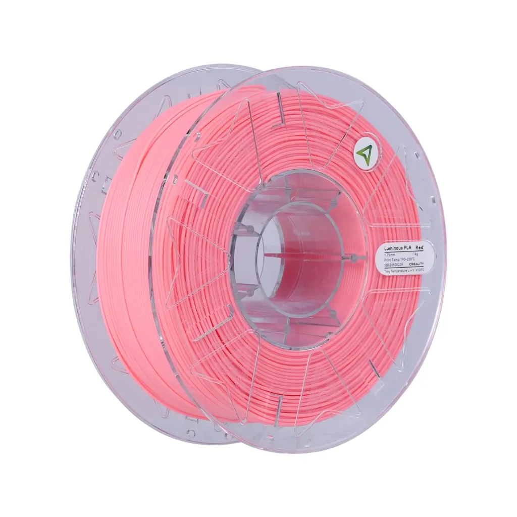 Creality - Filamento Hyper Luminous PLA Rojo 1.75mm 1kg