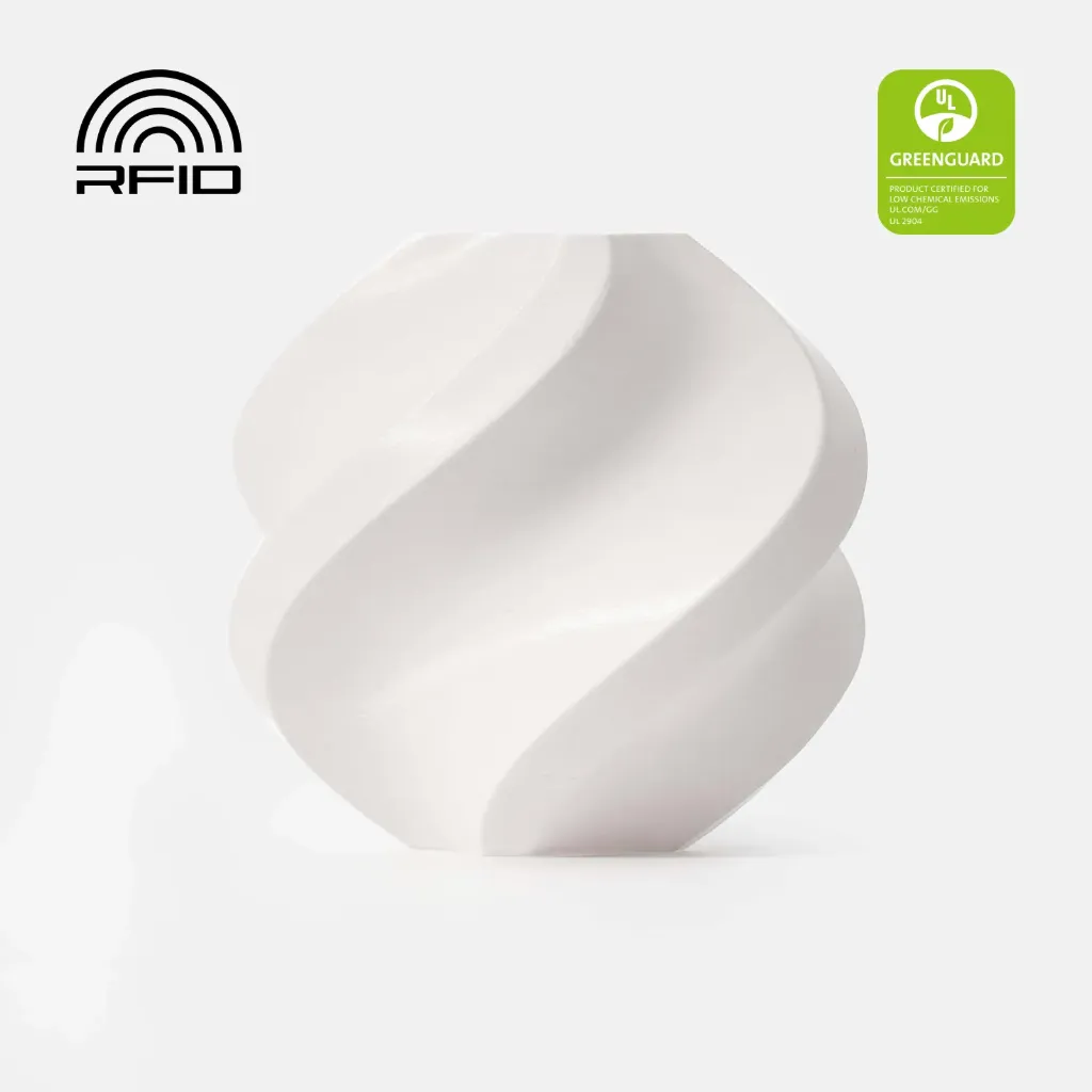 [A00-W1-1.75-1000-SPL] Bambu Lab - Filamento PLA Básico Jade Blanco