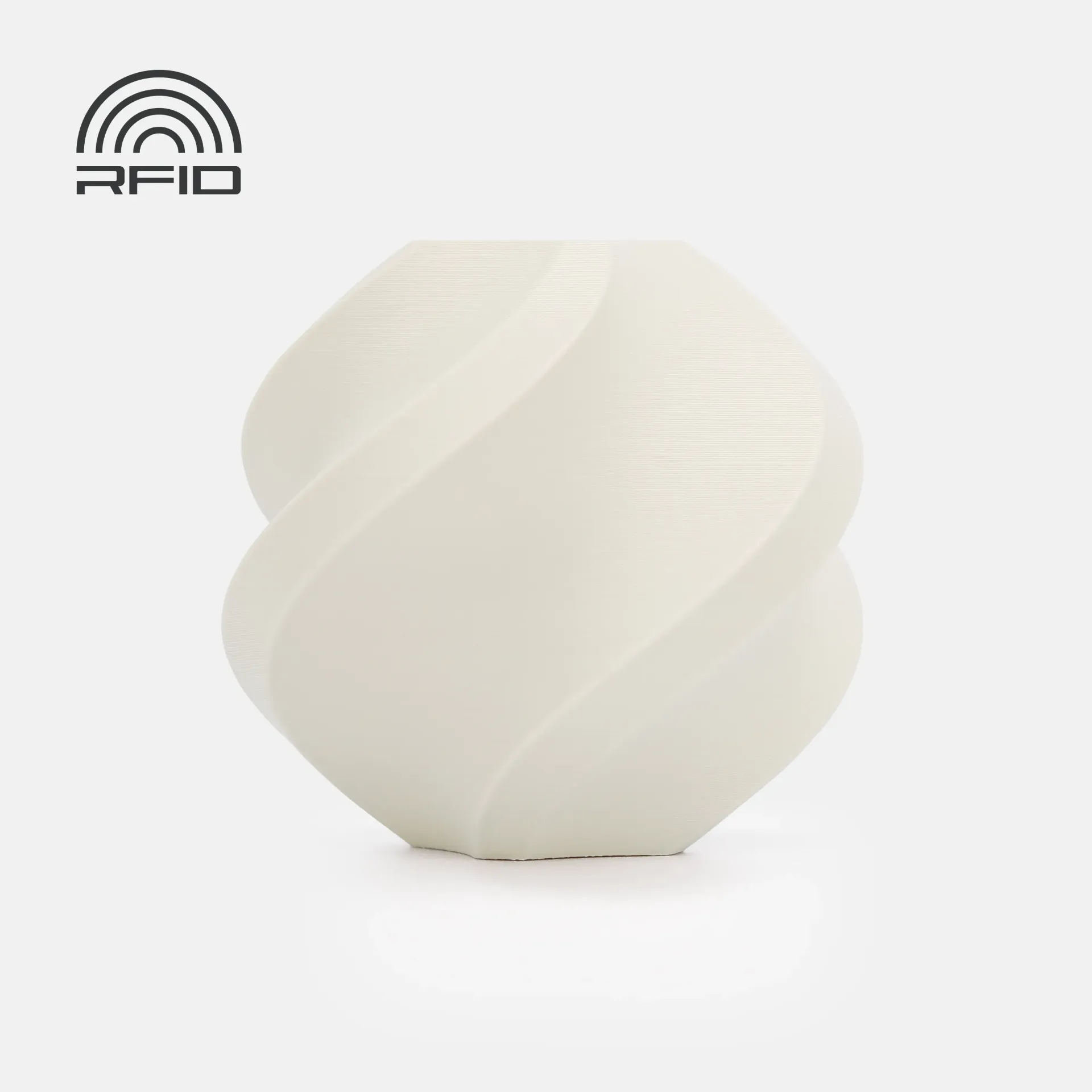 Bambu Lab - Filamento PLA Mate Marfil Blanco