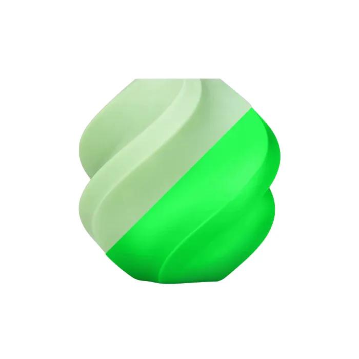 Bambu Lab - Filamento PLA Glow Verde Fosforescente (Brilla en la oscuridad)