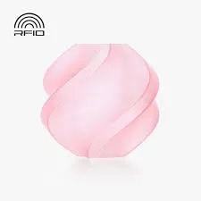 [A17-R1-1.75-1000-SPL] Bambu Lab - Filamento PLA Translúcido Cherry Rosa
