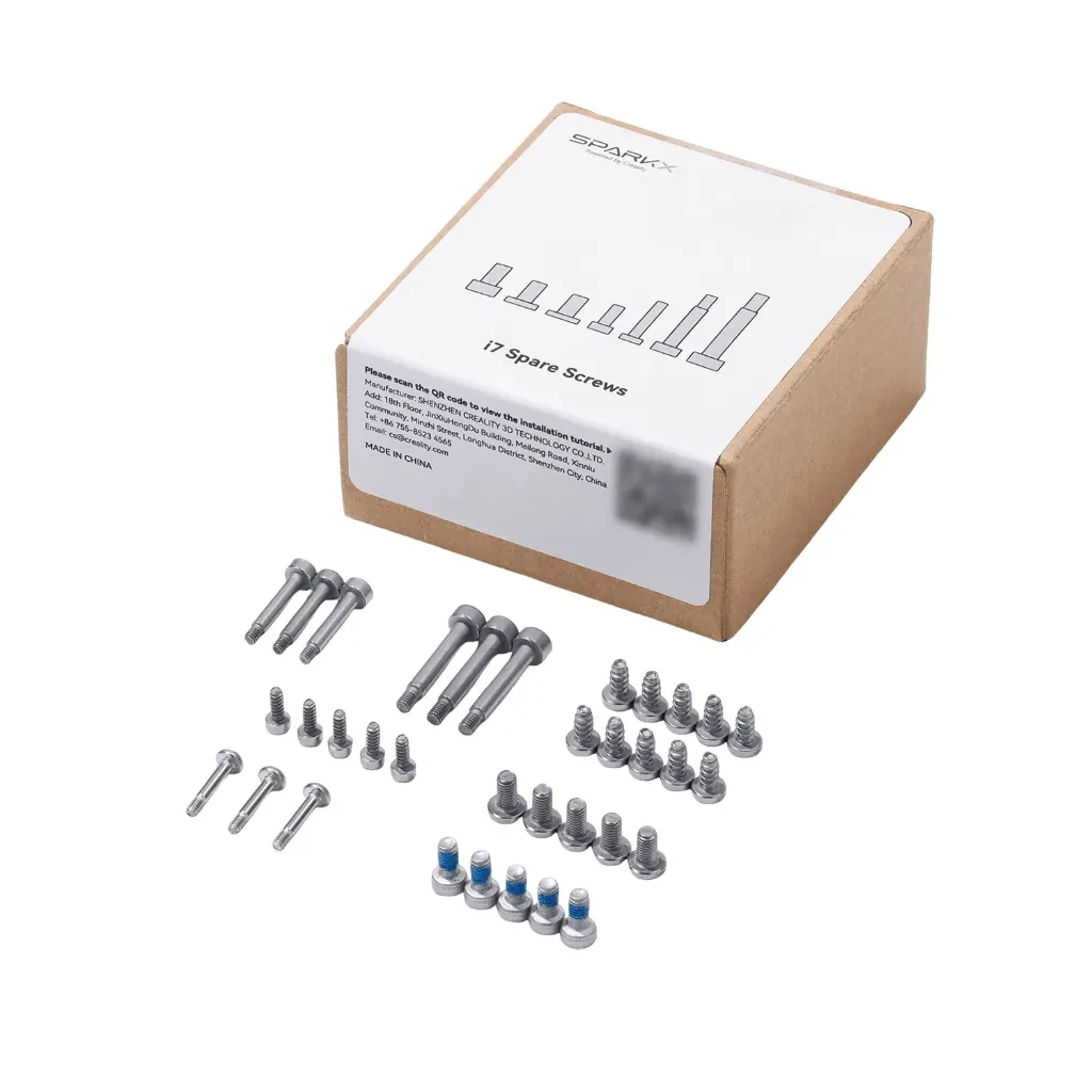 [4006020034] Creality - Kit de Tornillos de Repuesto para SPARKX i7 - 4006020034