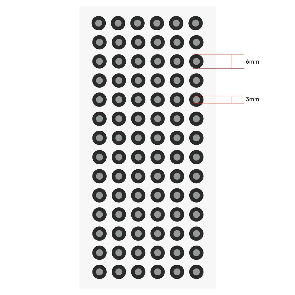 Creality - Marcadores reflectivos para Escáner 3D de 3mm 140 pcs