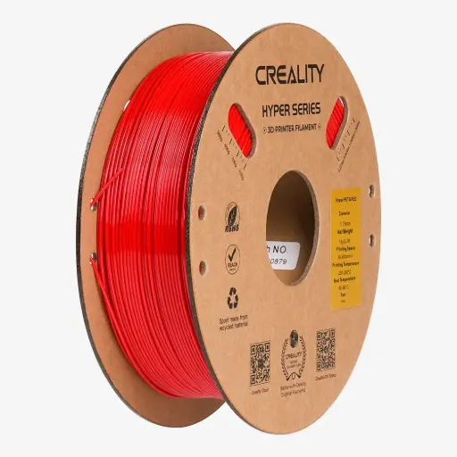 [3301030072] Creality - Filamento Hyper PETG Rojo 1.75 mm 1 kg