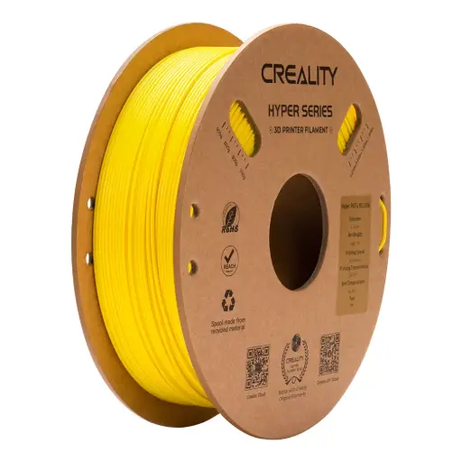 [3301030071] Creality - Filamento Hyper PETG Amarillo 1.75 mm 1 kg