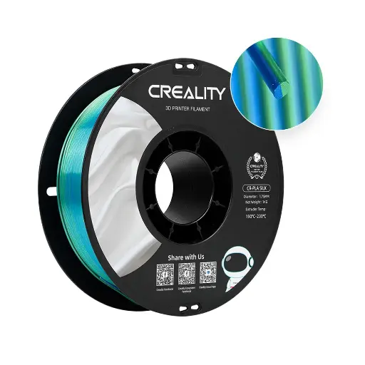 [3301120011] Creality - Filamento PLA Silk Bicolor Azul-Verde CR-Series